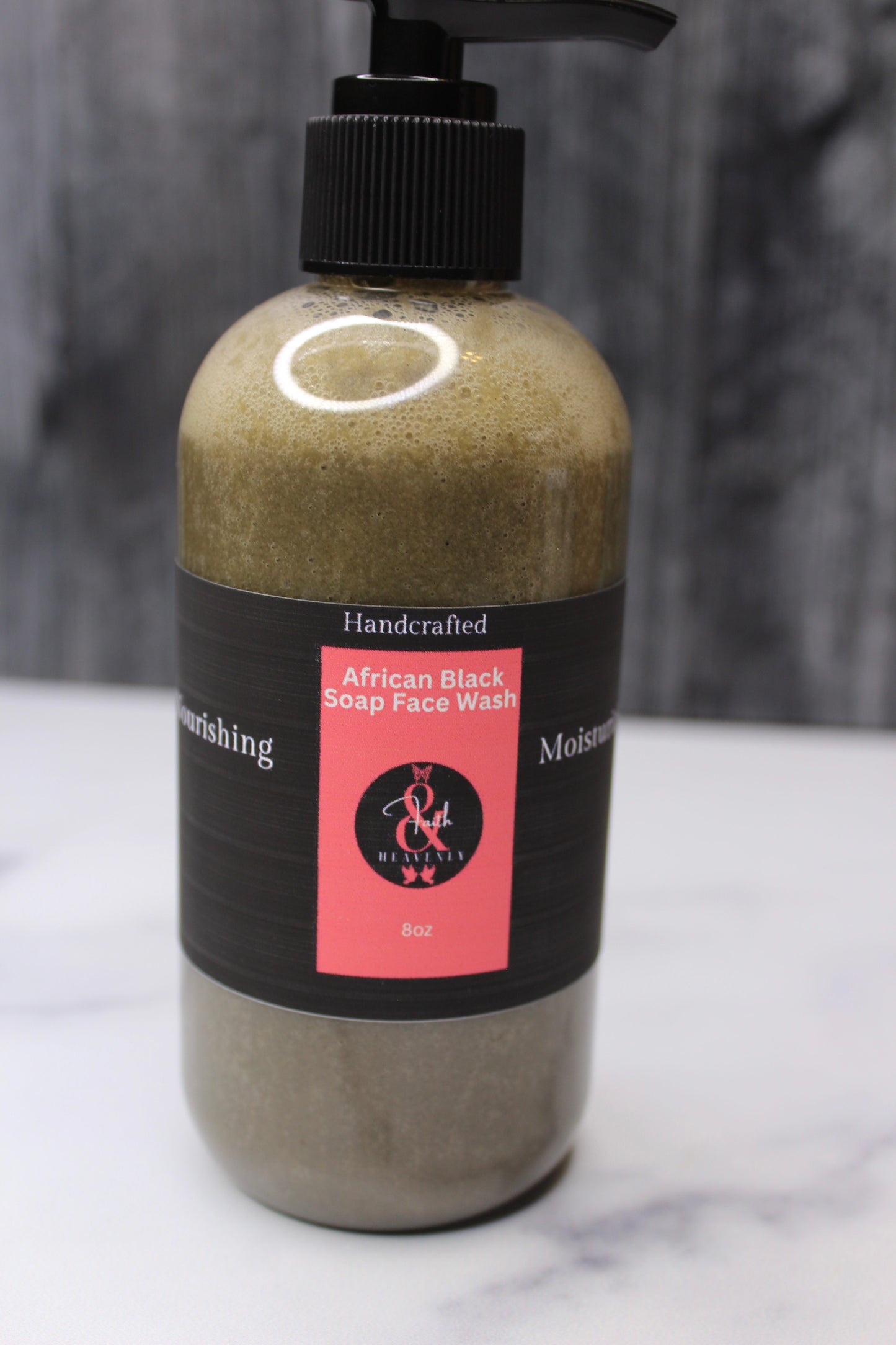 African Black Soap & Activated Charcoal Face Wash